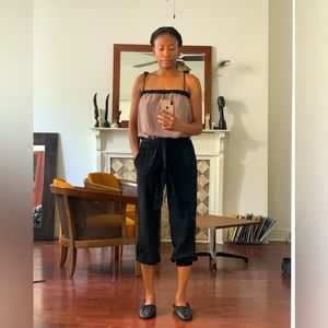 H&M Clay & Black Romper